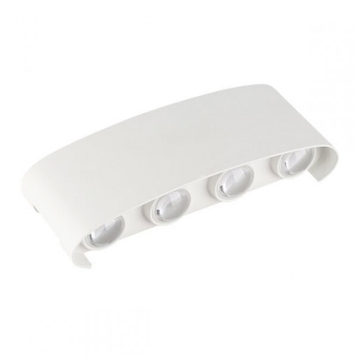 Aplica LED alba, 8W, lumina calda (3000K), 680 lm, IP65, Optonica