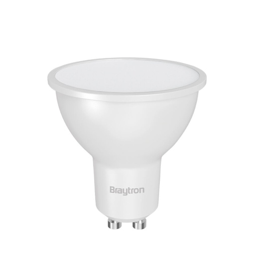Bec LED GU10 5W(50W) Braytron, 430 lm, lumina neutra (4000K), clasa energetica F