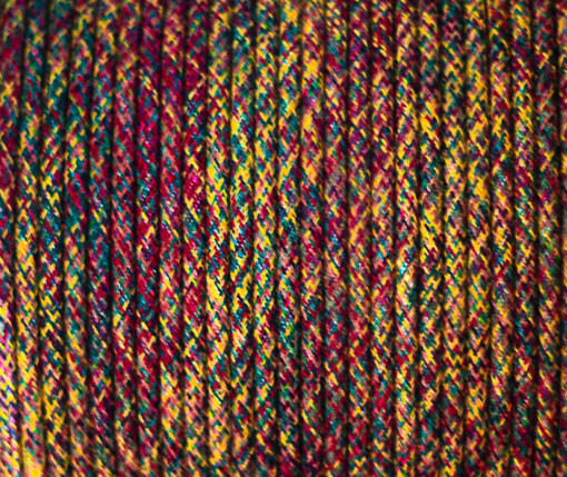 Cablu textil multicolor 2x0.75
