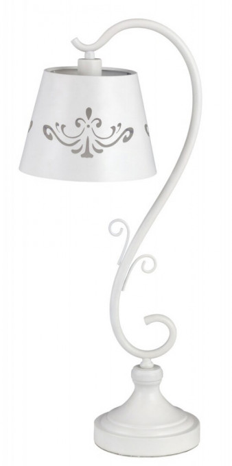 Lampa de birou Anna, metal, alb mat, 1 bec, dulie E14, 2233, Rabalux