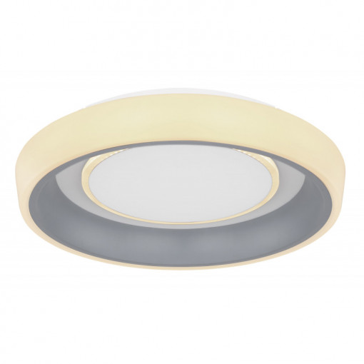 Plafoniera LED Tabano 48272-46, cu telecomandă, 46W, 2800lm, lumina calda+neutra+rece, IP20, alba, Globo Lighting