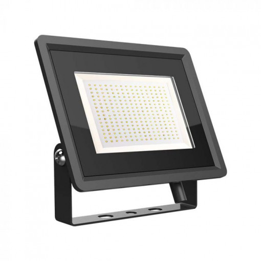 Proiector led SMD 200W, 17600lm, IP65, lumina rece 6400K, F-Series negru, V-TAC