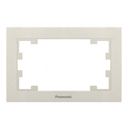 Rama priza dubla, IP20, Bronz, Panasonic Karre Plus 55