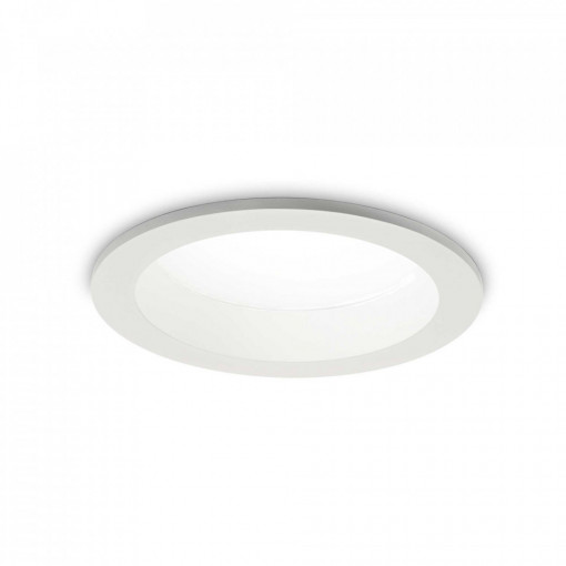 Spot LED Basic Fi Wide 193434, 30W, 3150lm, lumina neutra, IP20, alb, Ideal Lux