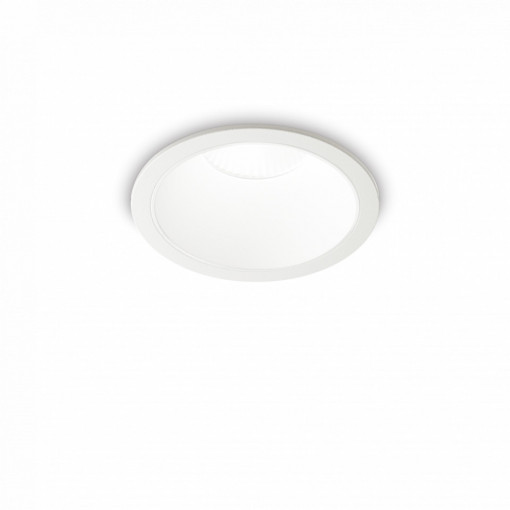 Spot LED Game 267975, rotund, incastrabil, 11W, 1080lm, lumina neutra, IP20, alb, Ideal Lux