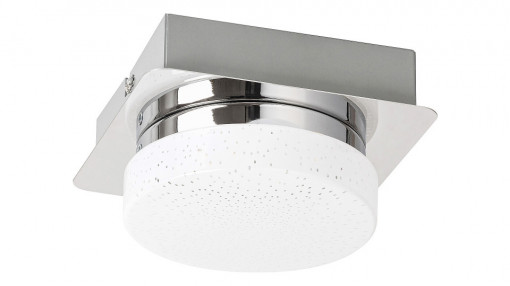 Spot LED Hilary 5661-RAB, 5W, 400lm, lumina neutra, IP20, alb+crom, Rabalux