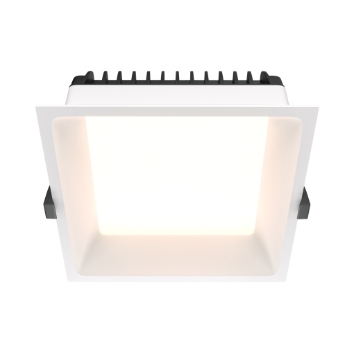 Spot LED incastrat, 18W, 1400lm, lumina calda, IP20, alb, Maytoni
