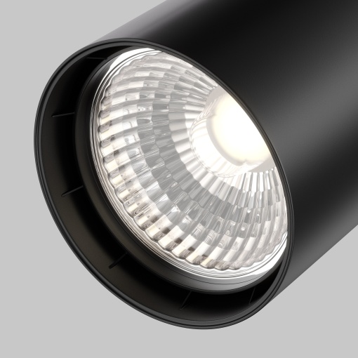 Spot LED pe sina Maytoni Vuoro, 6W, lumina neutra(4000K), negru, 1 circuit