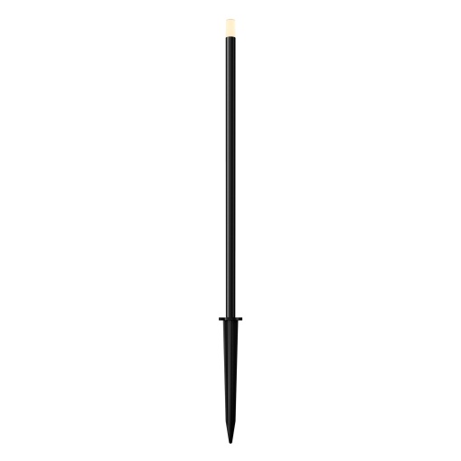 Stalp pentru exterior LED Spear O441FL-L1GF3K, 1W, 50lm, lumina calda, IP65, grafit, Maytoni