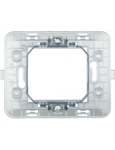 Suport 2 module, centrat, plastic, IP20, Bticino Matix [1]- savelectro.ro