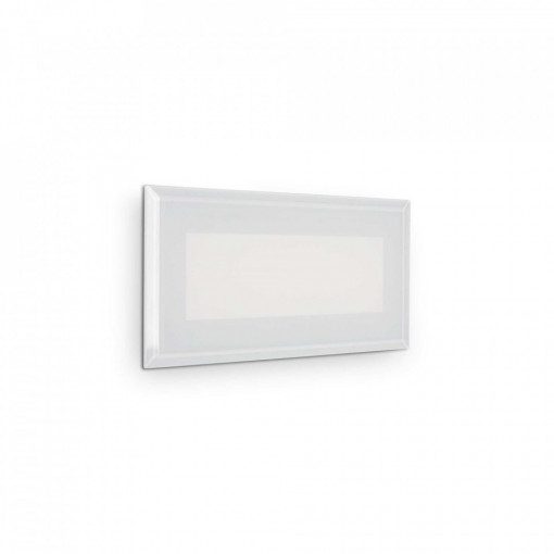 Aplica de exterior LED INDIO FI, alb, 8W, 1170 lm, lumina calda (3000K), 255804, Ideal Lux