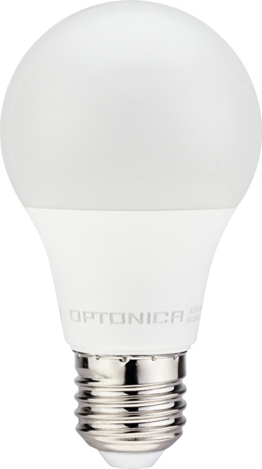 Bec LED Optonica A60, E27, 11W(70W), 1055 lm, lumina calda (2700K), dimabil, clasa energetica F