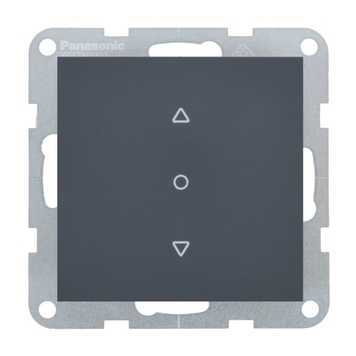 Intrerupator jaluzele 10A, IP20, Night, Panasonic Karre Plus 55 Soft Touch [1]- savelectro.ro