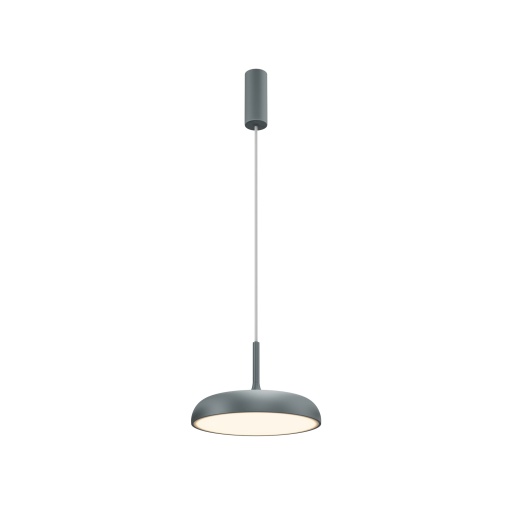 Pendul LED Gerhard MOD189PL-L12GR3K1, 19W, 1000lm, lumina calda, IP20, gri, Maytoni