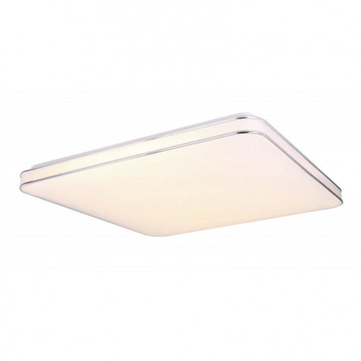 Plafoniera LED Lassy 48406-48SH, cu telecomandă, 48W, 3200lm, lumina calda+neutra+rece, IP20, alba, Globo Lighting