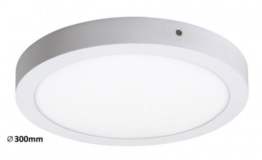 Plafoniera Lois LED, rotund, metal, alb mat, 1700 lm, lumina neutra (4000K), 2657, Rabalux [1]- savelectro.ro