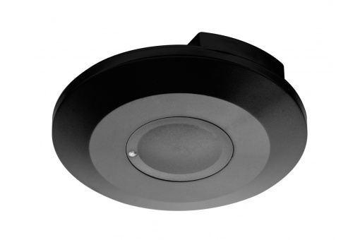 Senzor de miscare cu microunde CM-3 MINI, 2000W, 360°, 1–8 m, IP20, negru, GTV