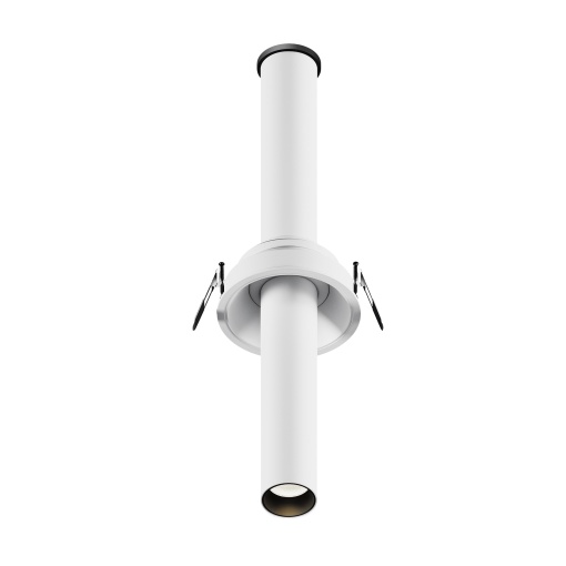 Spot LED 7W Incastrat, Maytoni Focus T C140RS-L300-7W3K-W, 460lm, Lumina Calda (3000K), Alb