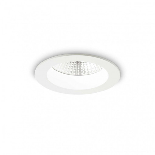 Spot LED Basic Fi Accent 193458, 10W, 1000lm, lumina calda, IP20, alb, Ideal Lux