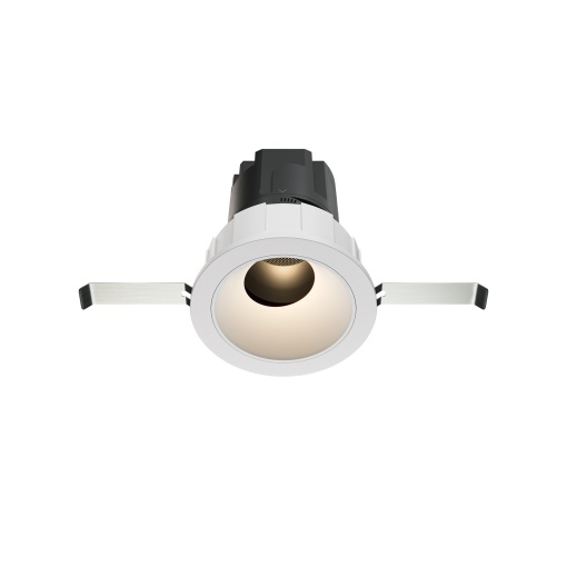 Spot LED DL057-7W3K-W, incastrat, 7W, 400lm, lumina calda, IP20, alb, Maytoni