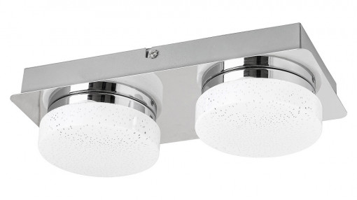 Spot LED Hilary 5662-RAB, 10W, 800lm, lumina neutra, IP20, alb+crom, Rabalux