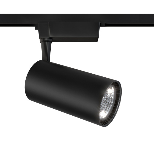 Spot LED pe sina Maytoni Vuoro, 36W, lumina calda(3000K), negru, 1 circuit