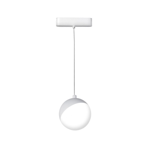 Spot LED pentru sina magnetica slim, tip pendul, 9W, lumina neutra(4000 K), alb, Klausen