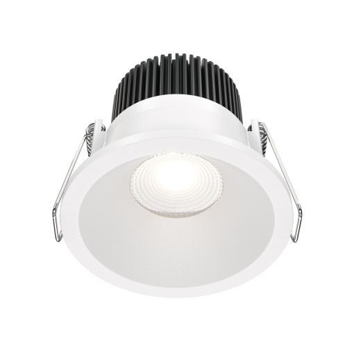 Spot LED Zoom DL034-01-06W4K-W, incastrat, 6W, 480lm, lumina neutra, IP65, alb, Maytoni