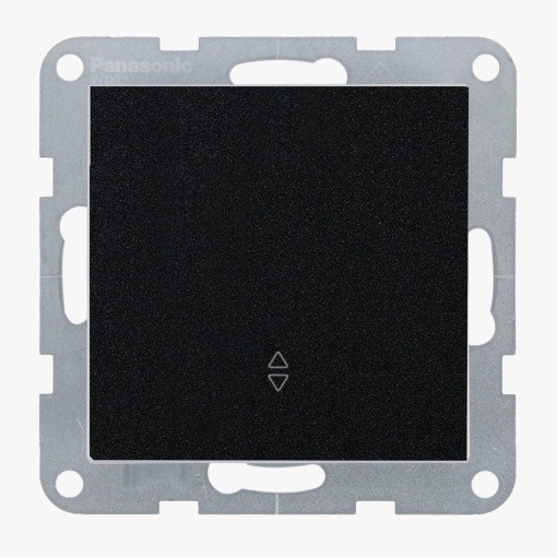 Intrerupator cap scara 10A, IP20, Negru, Panasonic Karre Plus 55