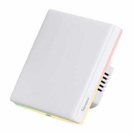 Intrerupator de perete RGB, Wi-Fi, Smart, Touch, 1-canal, Sonoff