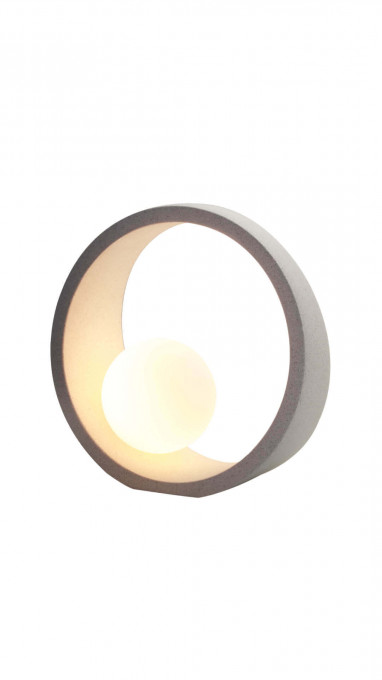 Lampa STRING TL1, ciment, sticla, alb, 1 bec, dulie G9, 108006, Klausen [1]- savelectro.ro