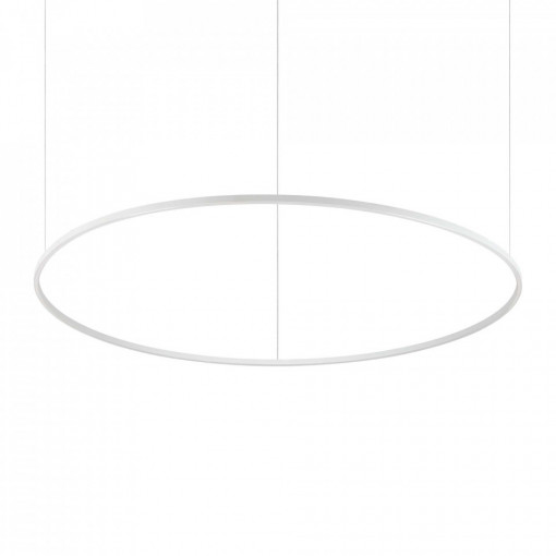 Lustra LED ORACLE SLIM SP D150 rotund, alb, 87W, 6250 lm, lumina calda (3000K), 265957, Ideal Lux