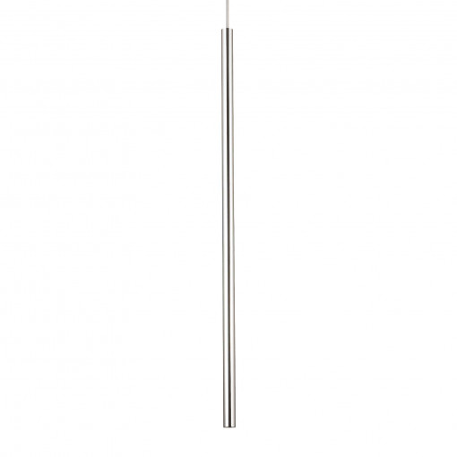 Pendul LED ULTRATHIN, rotund, metal, crom, 11.5W, 1250 lumeni, lumina calda (3000K), 164878 Ideal Lux