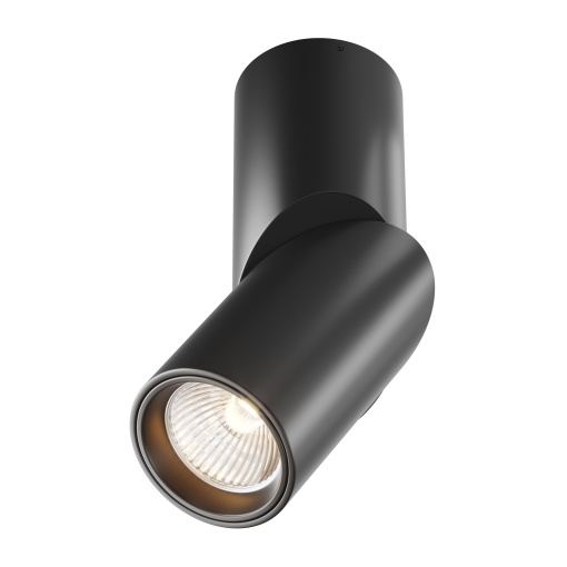 Plafoniera LED Dafne C027CL-L10B, 10W, 800lm, lumina calda, IP20, neagra, Maytoni