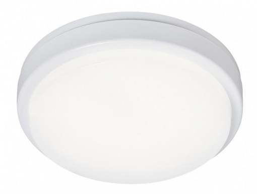 Plafoniera LED Loki 2497, 15W, 1100lm, lumina neutra, IP54, alba, Rabalux