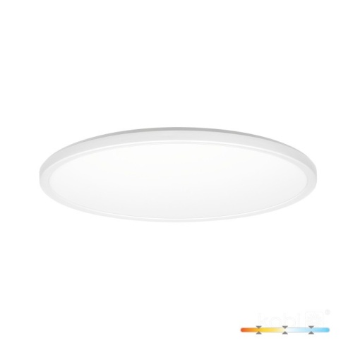 Plafoniera LED Nivera rotunda 24W, 2400lm, IP54, lumina calda/neutra/rece, alba, Kobi