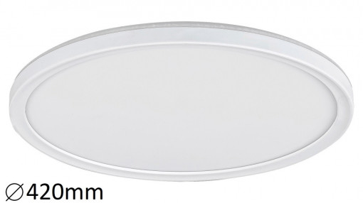 Plafoniera Pavel LED, rotund, alb, 2200 lm, lumina neutra (4000K), 3428, Rabalux