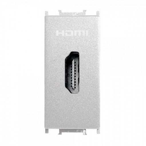 Priza HDMI 1 modul Thea Modular Panasonic, Argintie