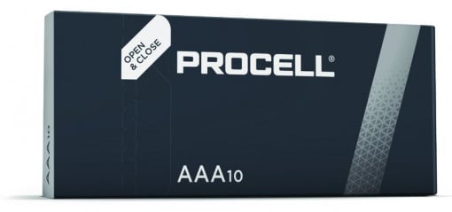 Set 10 baterii R3 AAA Alkaline, Duracell Procell [1]- savelectro.ro