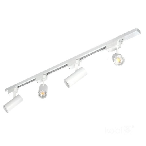 Set sina NEXTRACK GO Kobi 1m, 4 spoturi GU10, alb, 230V