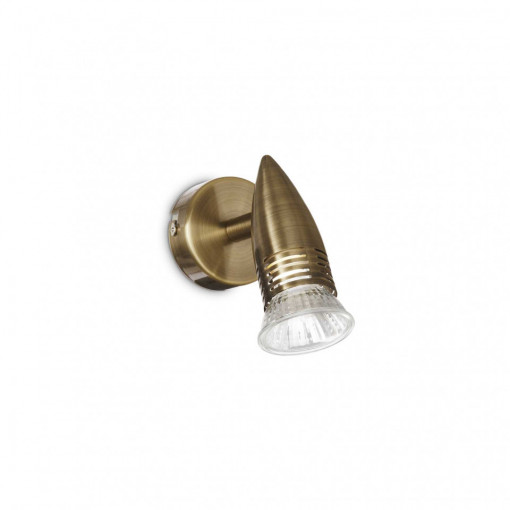 Spot Alfa 119786, orientabil, 1xGU10, bronz, IP20, Ideal Lux