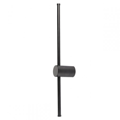 Aplica LED neagra, 16W, lumina calda (3000K), 1120 lm, IP20, Optonica
