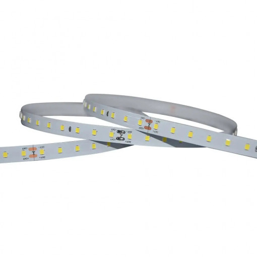 Banda led eficienta ridicata, 800 lm/m, 90 led/m, 4W/m, protectie IP20, lumina calda(3000 K), V-TAC