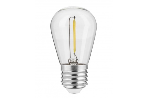Bec Vintage LED 0.5W(6W), dulie E27, lumina neutra(4000 K), 50 lm, GTV