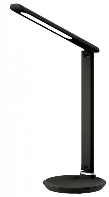 Lampa de birou LED Osias 6980, cu intrerupator touch, 9W, 400lm, lumina rece, neutra, calda, neagra, IP20, Rabalux