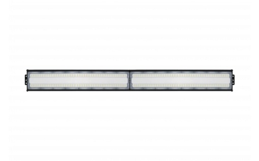 Lampa industriala liniara LED Optonica, 200W, 4000K, IP65, IK08, aluminiu, neagra