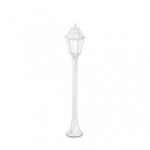 Lampadar de exterior ANNA PT1, alb, 1 bec, dulie E27, 120454, Ideal Lux