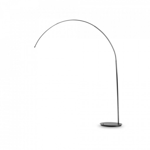 Lampadar Dorsale 286679, cu intrerupator, 1xE27, negru, IP20, Ideal Lux