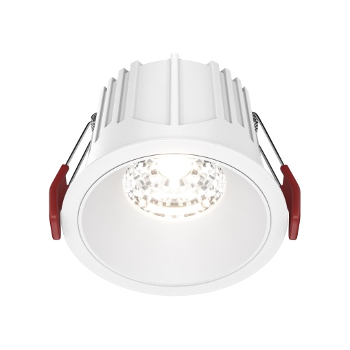 Spot LED Alfa DL043-01-15W4K-D-RD-W, dimabil, 15W, 1250lm, lumina neutra, IP20, alb, Maytoni