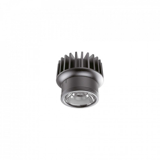 Spot LED Dynamic Source 208541, 10W, 1150lm, lumina calda, IP20, negru, Ideal Lux